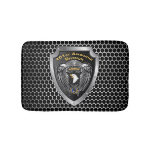 Hardcore 101st Airborne Division Air Assault Bath Mat