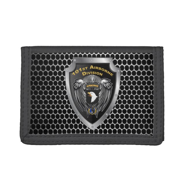 Hardcore 101st Airborne Division Trifold Wallet (Front)