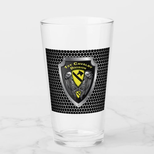 Hardcore 1st Cavalry Division Glass