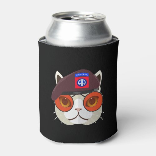 Hardcore 82nd Airborne Kitty Kat Can Cooler