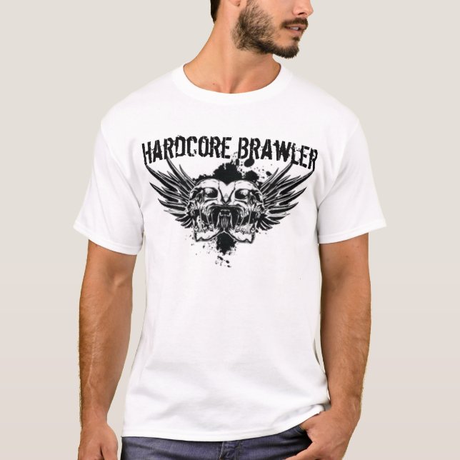 Hardcore Brawler Men's T-Shirt (Front)