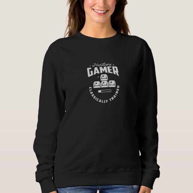 Hardcore Gamer Sweatshirt (Front)