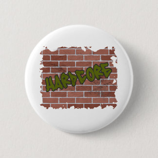 hardcore graffiti  design pinback button