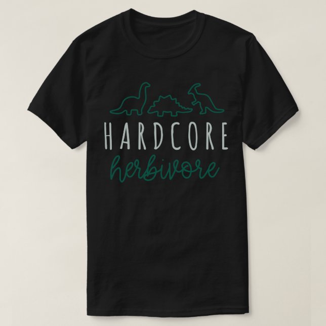 Hardcore Herbivore T-Shirt (Design Front)