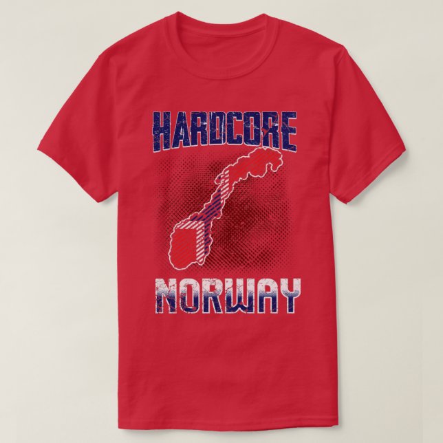 Hardcore Norway T-Shirt (Design Front)