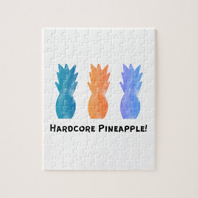 Hardcore Pineapple Jigsaw Puzzle (Vertical)
