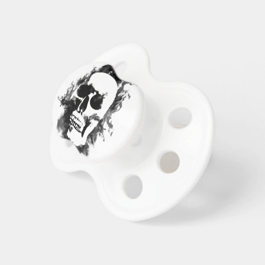 Hardcore skull pacifier (Front Right)