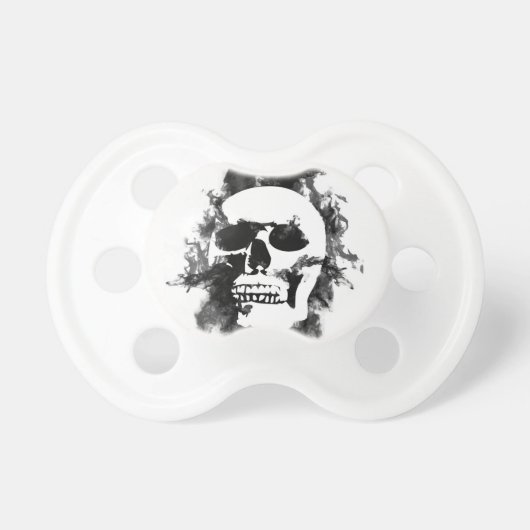 Hardcore skull pacifier (Front)