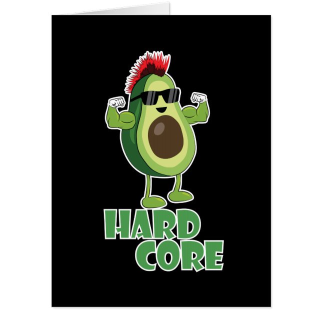 hardcore sunglasses card (Front)