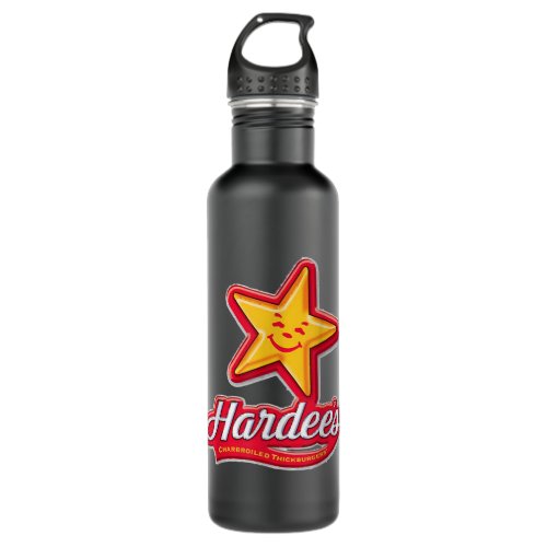 Hardees Burgers logo  Stainless Steel Water Bottle
