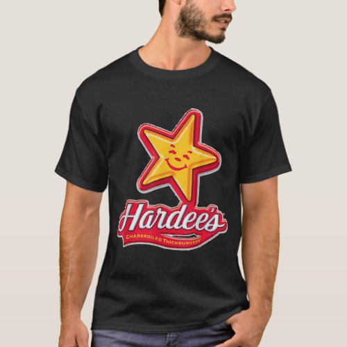 Hardees Burgers logo  T_Shirt