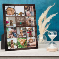 Hardest Goodbye | Pet Memorial 11 Photo Collage P