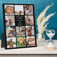 Hardest Goodbye | Pet Memorial 11 Photo Collage  P