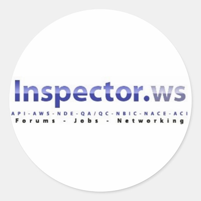 Hardhat Decal Classic Round Sticker (Front)