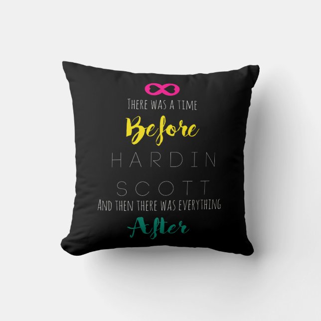 Hardin Scott - Multi-Colour Throw Pillow (Front)