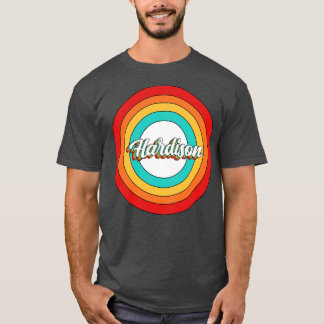Hardison Name Shirt Vintage Hardison Circle