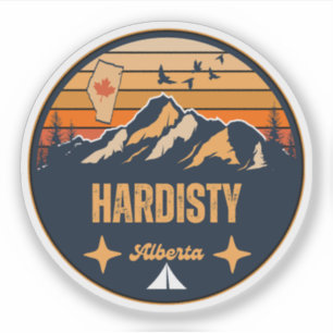 Hardisty, Alberta Sticker