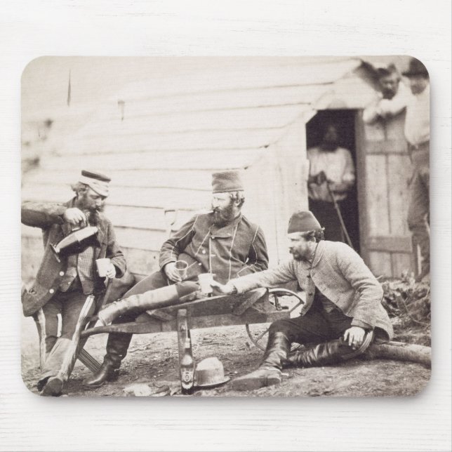 Hardships in the Camp (Colonel Lowe and Captains B Mouse Pad (Front)