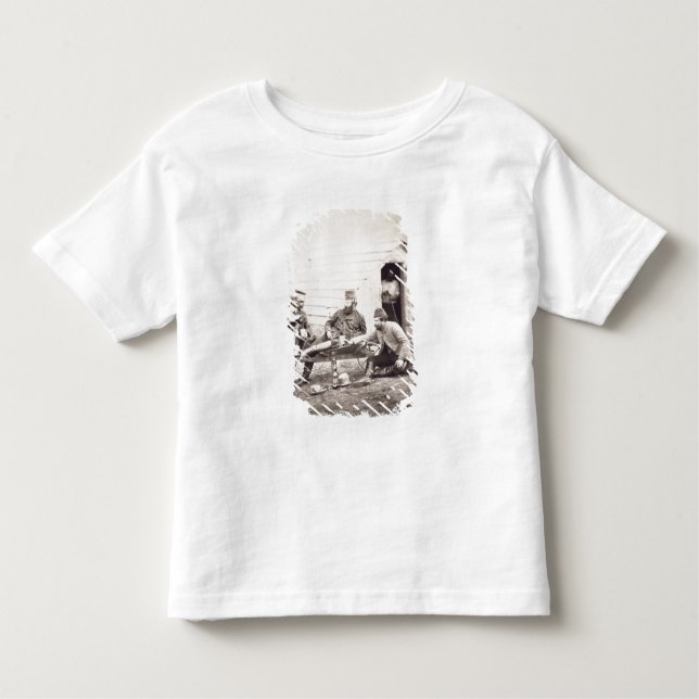 Hardships in the Camp (Colonel Lowe and Captains B Toddler T-shirt (Front)