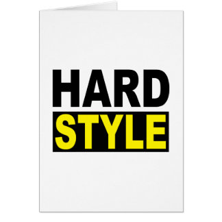 Hardstyle Cards