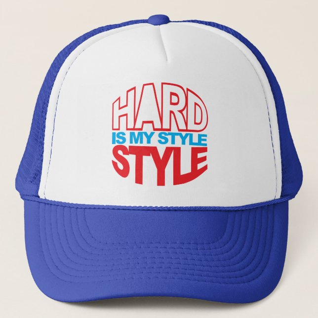 Hardstyle Circle 2 Trucker Hat (Front)