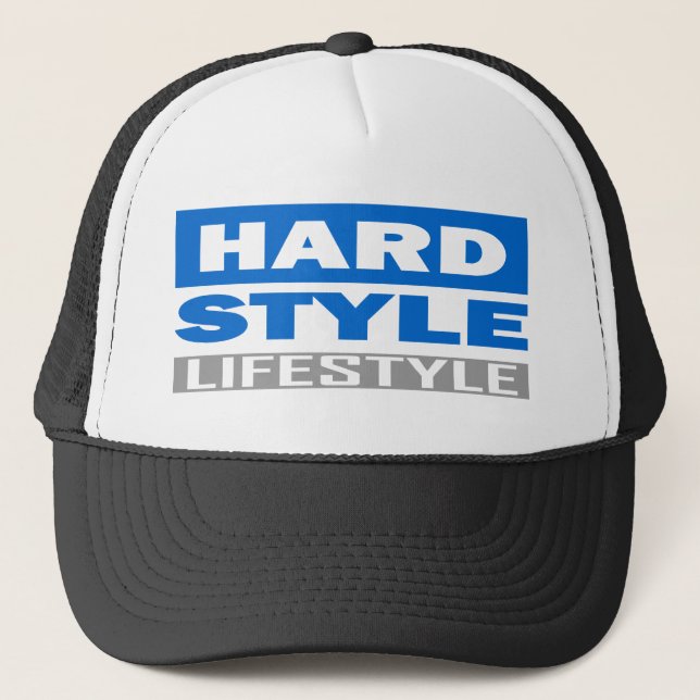 Hardstyle Lifestyle design Trucker Hat (Front)