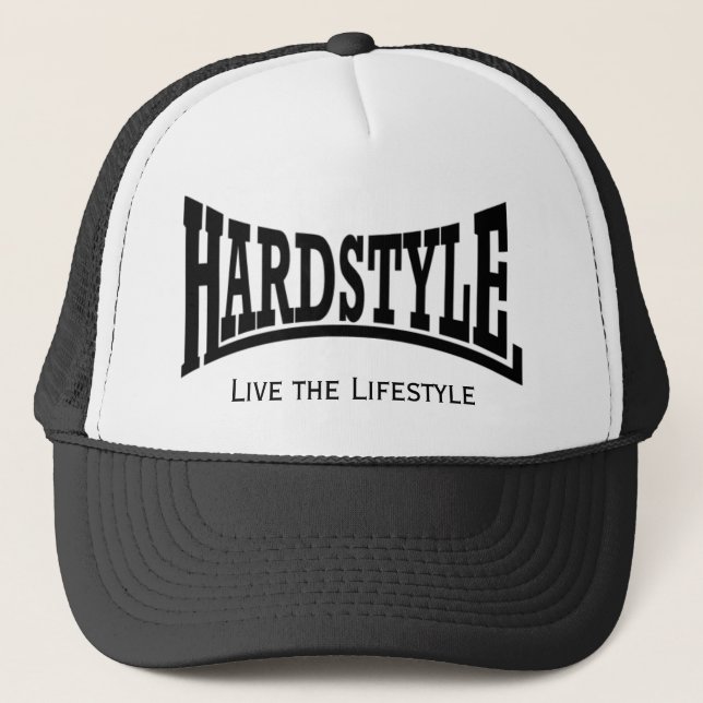 hardstyle, Live the Lifestyle Trucker Hat (Front)