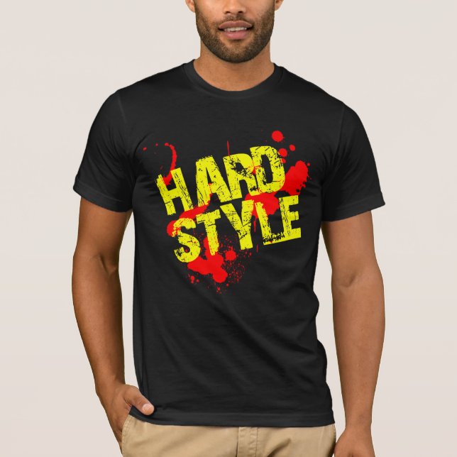 Hardstyle Paint Splatters T-Shirt (Front)