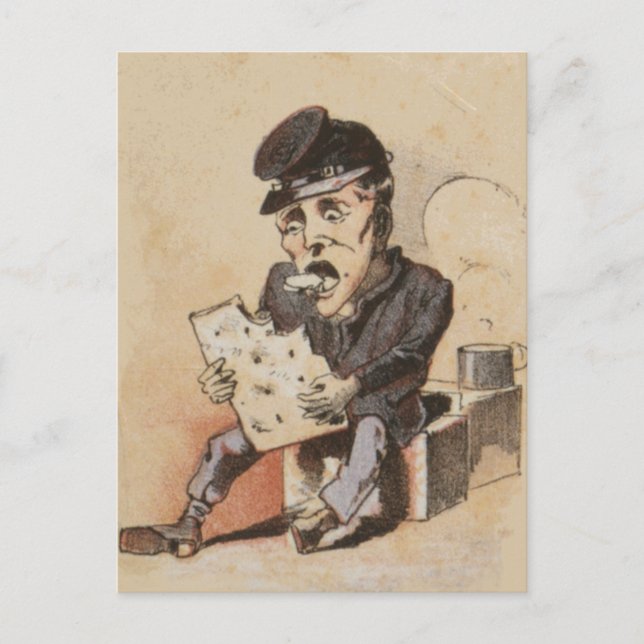 Hardtack Civil War Life Postcard (Front)