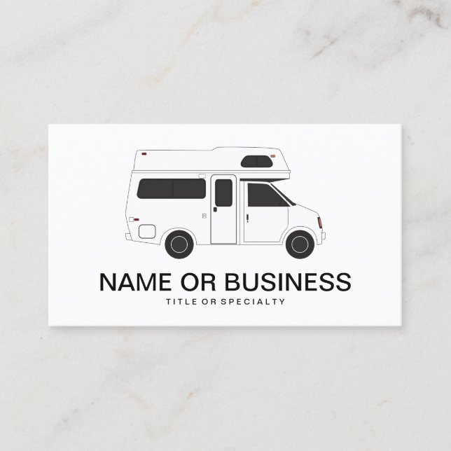 hardtop provan business card (Front)
