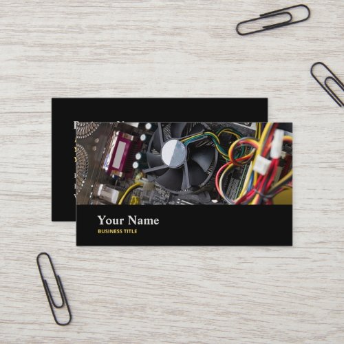 Hardware Engineer IT Specialist Business Card