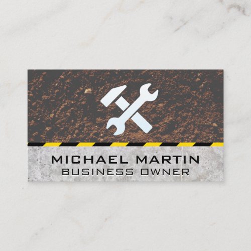 Hardware Tools   Construction Business Card