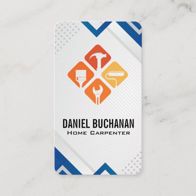 Hardware Tools | General Contractor Business Card (Front)