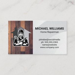 Hardware Tools   Handyman   Home Renovations  Business Card