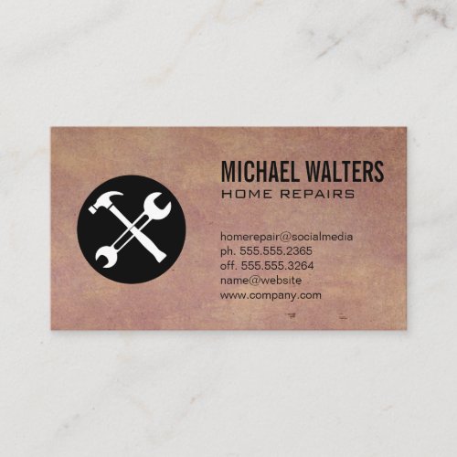 Hardware Tools  Property Management Business Card