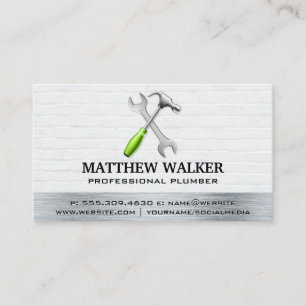 Hardware Tools   Skilled Worker Business Card