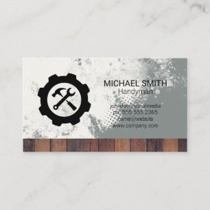 Hardware Wrench Tools Builders Tools Business Card