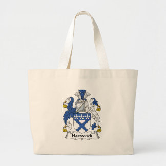 Hardwick Family Crest Large Tote Bag