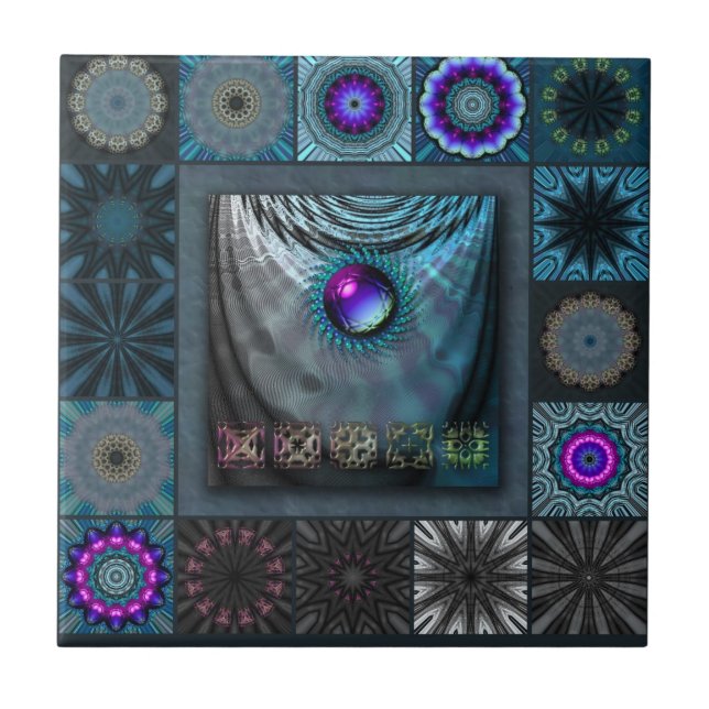 Hardwired Star Ceramic Tile (Front)