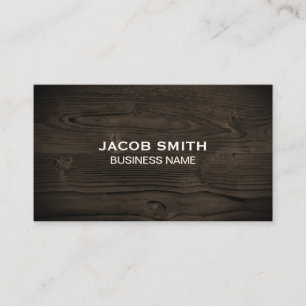 Hardwood Nature Business Card