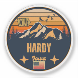 Hardy, Iowa Ia, United States Sticker