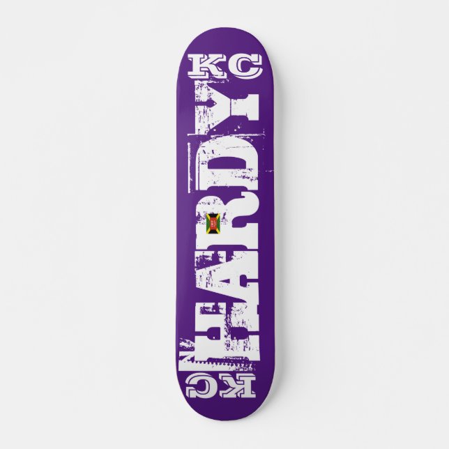 HARDY  JMTSKATBBOARD Skateboard, 7¾" Deck (Front)