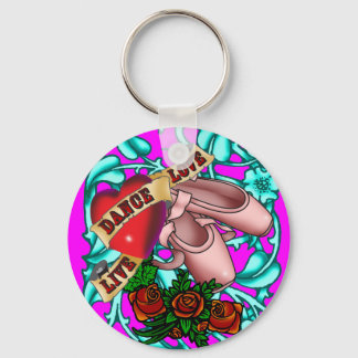 hardy_skater_vine, hardy_dance_toeshoes, hardy_... keychain