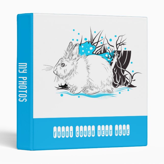 Hare 3 Ring Binder (Front/Spine)