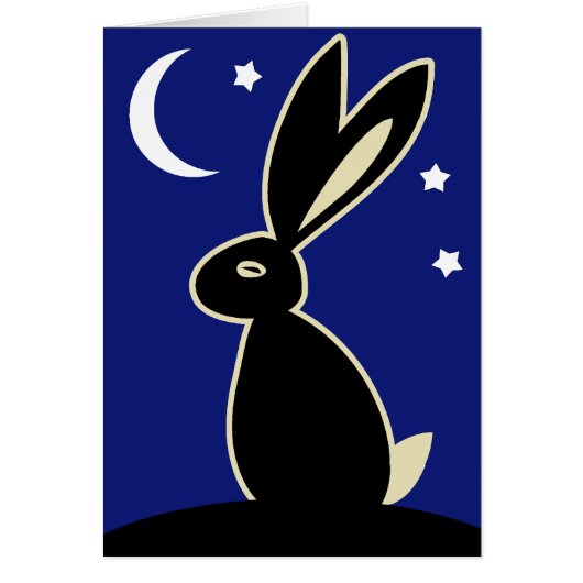 Hare at Twilight Cards (Front)