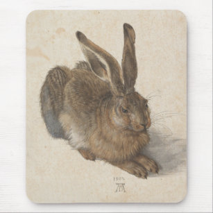 Hare (by Albrecht Dürer) Mouse Pad