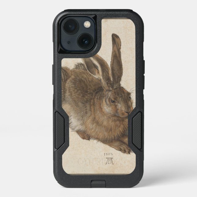 Hare (by Albrecht Dürer) Otterbox iPhone Case (Back)