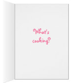 hare cook frying eggs cards (Inside (Right))