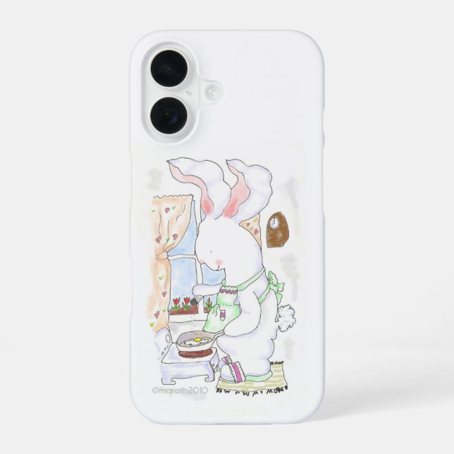 Hare Cook  iPhone Case (Back)