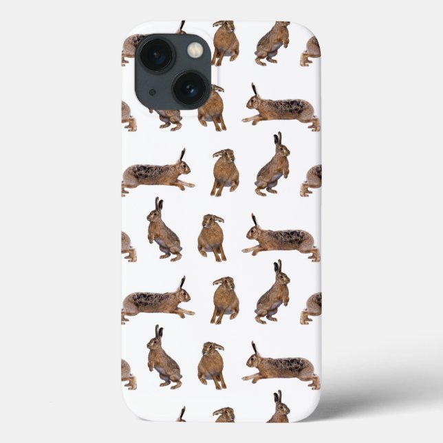 Hare Frenzy iPad Case (Choose colour) (Back)